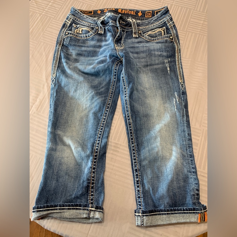 Rock Revival Jean Capris